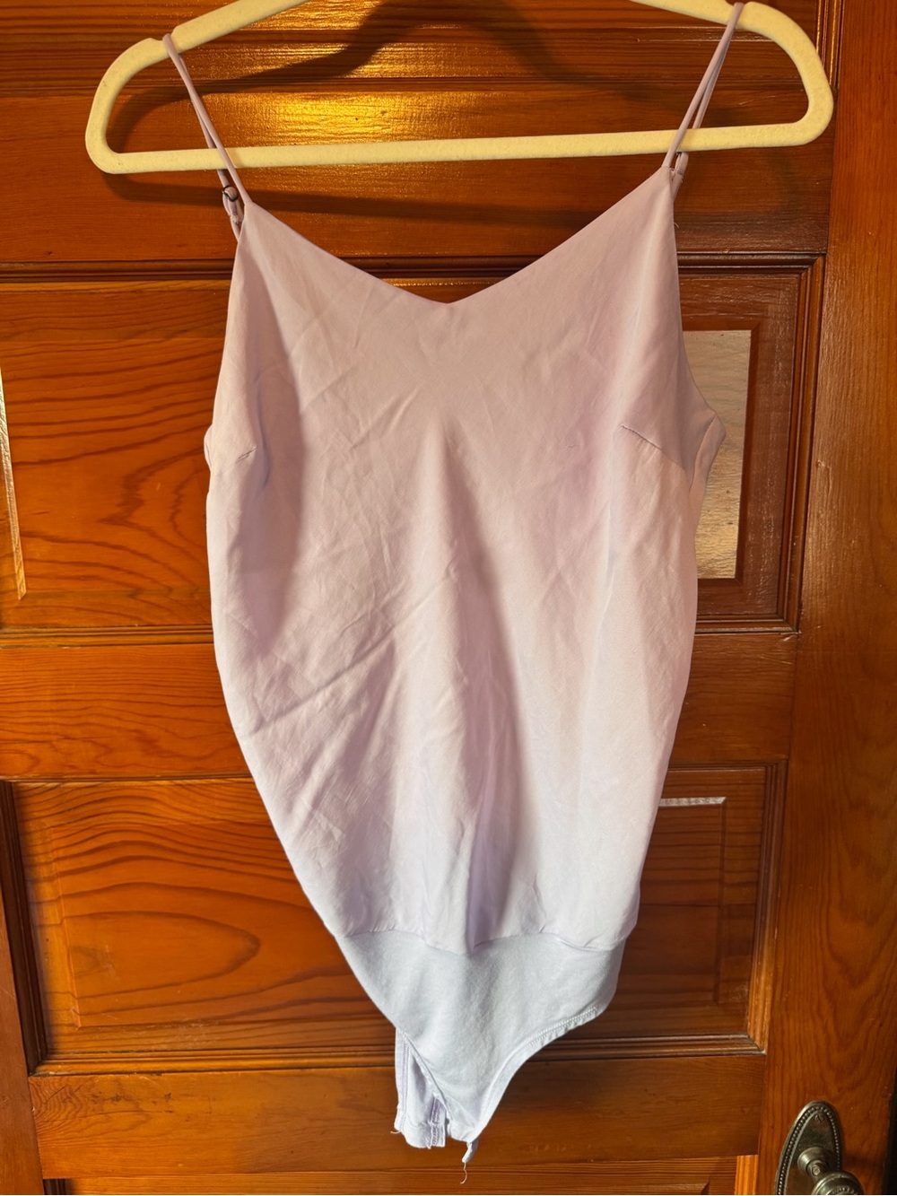 Reset by Jane Lilac V-Neck Spaghetti Strap Bodysuit - Women
